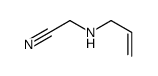 2-(prop-2-enylamino)acetonitrile Structure