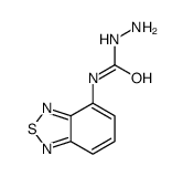 1-amino-3-(2,1,3-benzothiadiazol-4-yl)urea Structure