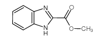 1H-苯并咪唑-2-羧酸甲酯结构式