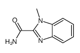 (9ci)-1-甲基-1H-苯并咪唑-2-羧酰胺结构式