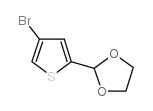 4-BROMOTHIOPHENE-2-CARBOXALDEHYDE ETHYLENE GLYCOL ACETAL structure
