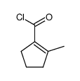 2-methyl-1-cyclopentenecarbonyl chloride结构式