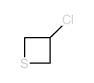 3-chlorothietane Structure