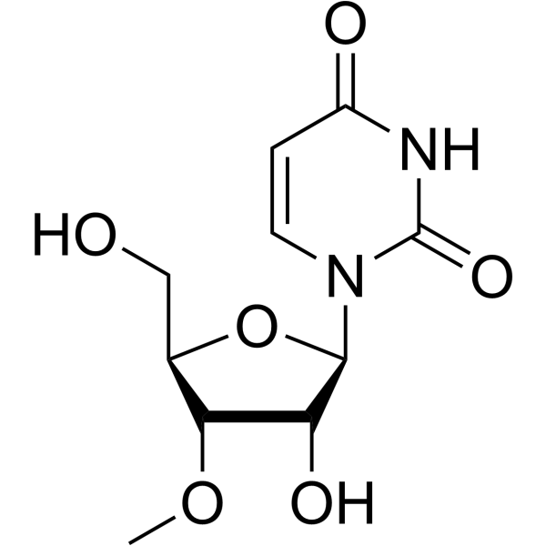 3-O-甲基尿苷结构式