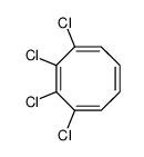 1,2,3,8-tetrachlorocycloocta-1,3,5,7-tetraene结构式