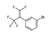 1-bromo-3-(1,1,3,3,3-pentafluoroprop-1-en-2-yl)benzene结构式