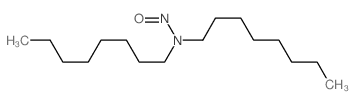 N,N-dioctylnitrous amide Structure