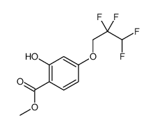 methyl 2-hydroxy-4-(2,2,3,3-tetrafluoropropoxy)benzoate Structure