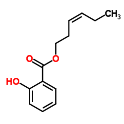 柳酸叶醇酯结构式