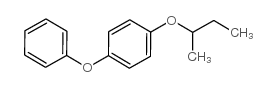 1-(2-甲丙氧基)-4-苯氧基-苯酯结构式