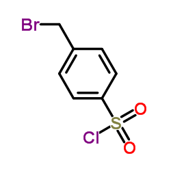 4-溴甲基苯磺酰氯结构式