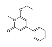 6-ethoxy-1-methyl-4-phenylpyridin-2-one结构式