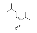 2-isopropyl-5-methyl-2-hexenal结构式