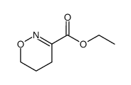 5,6-dihydro-4H-[1,2]oxazine-3-carboxylic acid ethyl ester结构式