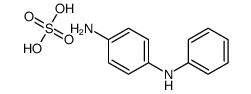4-aminodiphenylamine sulfate Structure