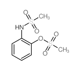 Methanesulfonamide,N-[2-[(methylsulfonyl)oxy]phenyl]- structure