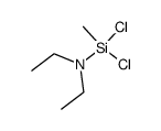 dichloro(diethylamino)methylsilane Structure
