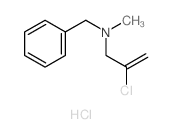 N-benzyl-2-chloro-N-methyl-prop-2-en-1-amine结构式
