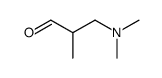 β-dimethylamino-isobutyraldehyde结构式