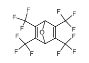 2,3,5,6-Tetrakis(trifluoromethyl)-7-oxabicyclo[2.2.1]hepta-2,5-diene Structure