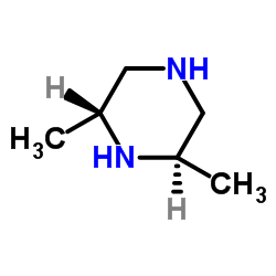 (2R,6R)-2,6-二甲基哌嗪结构式