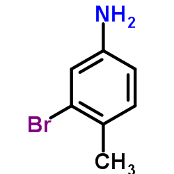 3-溴-4-甲基苯胺结构式