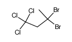 3,3-dibromo-1,1,1-trichloro-butane结构式