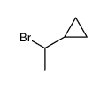 (1-Bromethyl)cyclopropan结构式