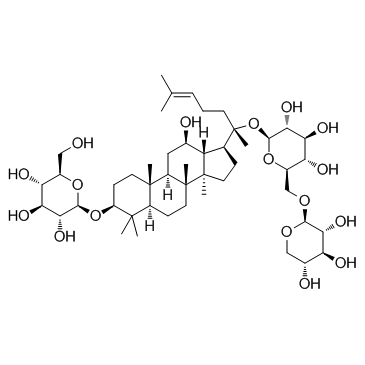 七叶胆皂苷IX结构式