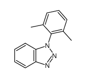 1-(2,6-dimethylphenyl)benzotriazole结构式