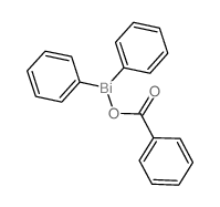 (Benzoyloxy)(diphenyl)bismuthine结构式