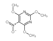2,4,6-三甲氧基-5-硝基嘧啶结构式