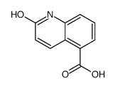 2-羟基喹啉-5-羧酸结构式
