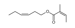 (Z)-3-hexen-1-yl angelate Structure