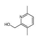 (3,6-二甲基吡啶-2-基)甲醇结构式