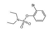 N,N-diethyl 2-bromophenyl O-sulfamate Structure