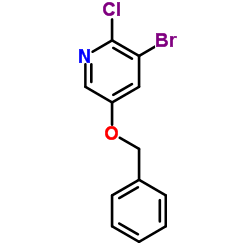 5-(Benzyloxy)-3-bromo-2-chloropyridine Structure