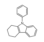 1,2,3,4-tetrahydro-9-phenyl-9H-carbazole Structure