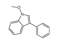 1-methoxy-3-phenylindole结构式