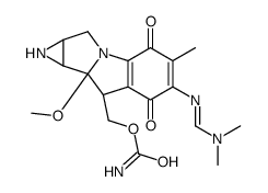 N(6)-((dimethylamino)methylene)mitomycin C结构式