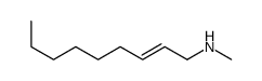 N-methylnon-2-en-1-amine结构式