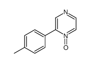 2-(4-methylphenyl)-1-oxidopyrazin-1-ium结构式
