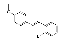 1-bromo-2-[2-(4-methoxyphenyl)ethenyl]benzene结构式