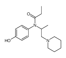 N-(4-hydroxyphenyl)-N-(1-piperidin-1-ylpropan-2-yl)propanamide Structure