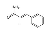 2-methyl-3-phenyl-acrylic acid amide结构式