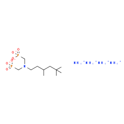 tetraammonium [[(3,5,5-trimethylhexyl)imino]bis(methylene)]diphosphonate structure