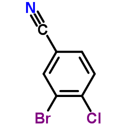 3-溴-4-氯苯腈结构式