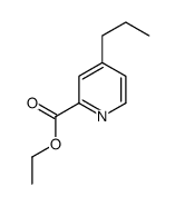 ethyl 4-propylpyridine-2-carboxylate结构式