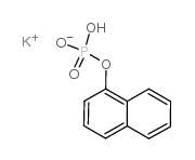 1-Naphthyl phosphate potassium salt Structure