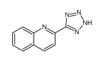 2-(2H-tetrazol-5-yl)quinoline Structure